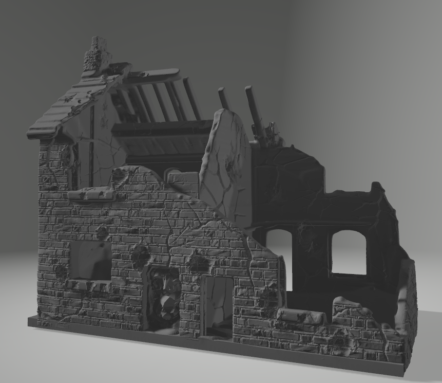 Small ruined build