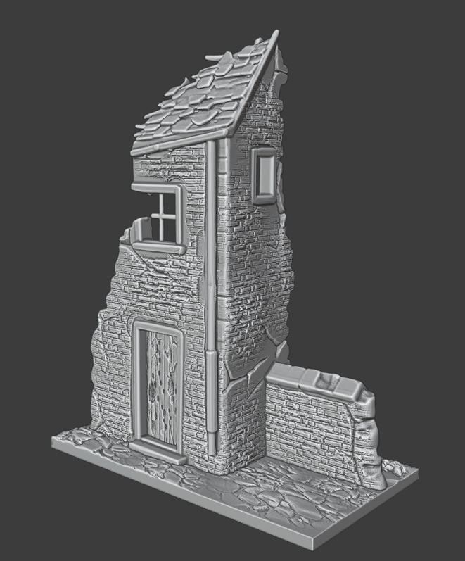 Small wall ruin 3