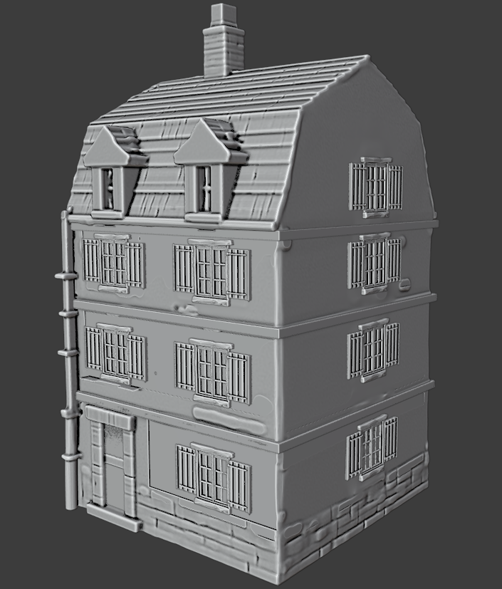 Thrre floors Normandy house