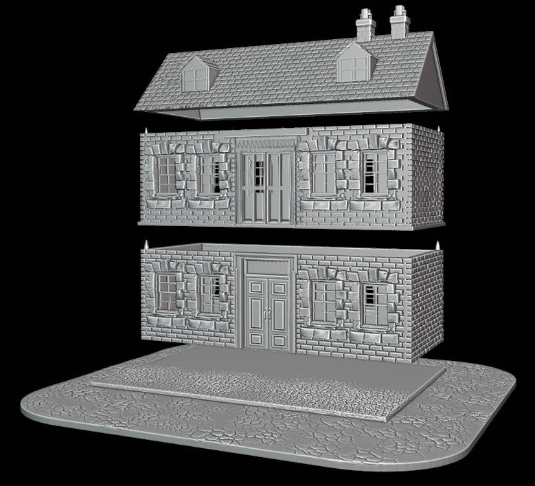 Normandy bricked house