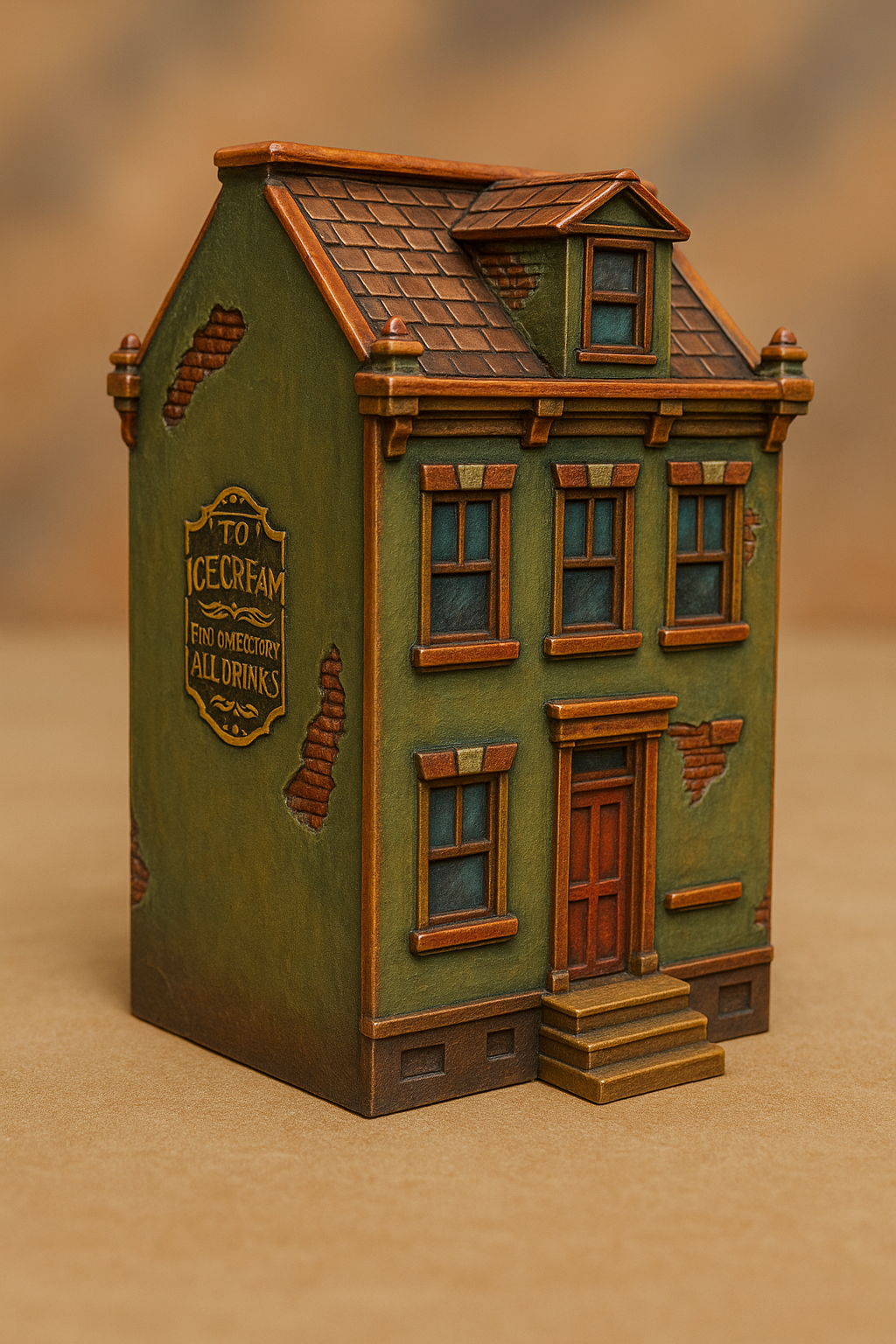 28mm Normandy house