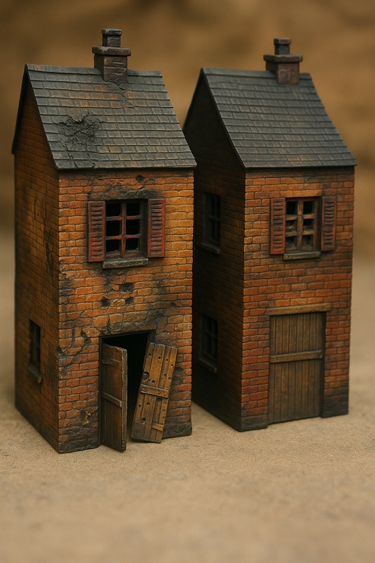 28mm small Normandy house