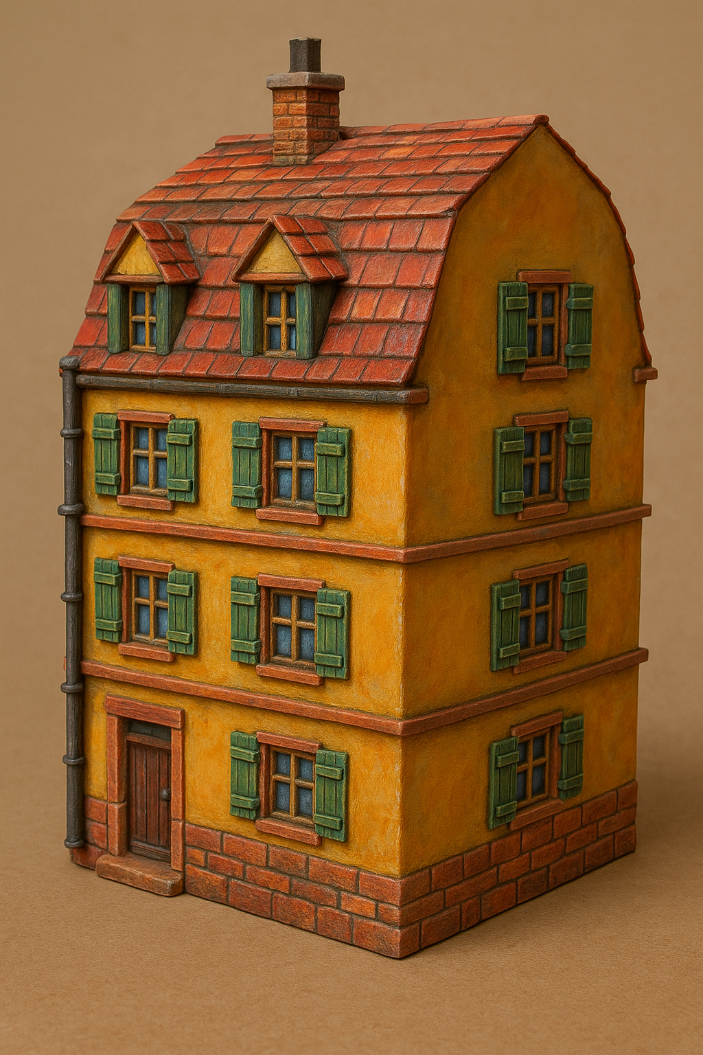 Thrre floors Normandy house