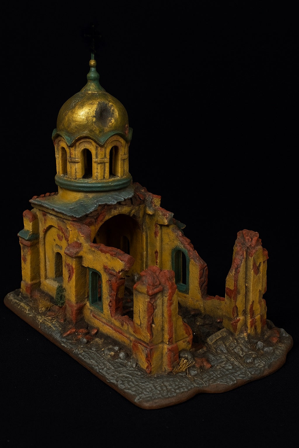 28mm destroyed Orthodox church