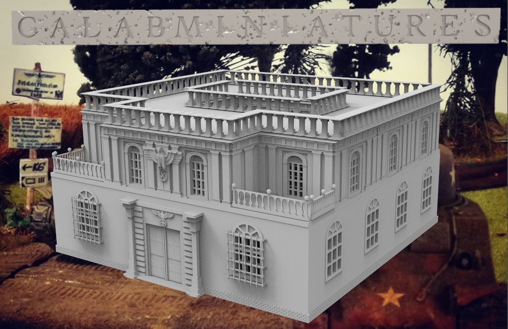 WW2 GERMAN COMMAND POST VILLA