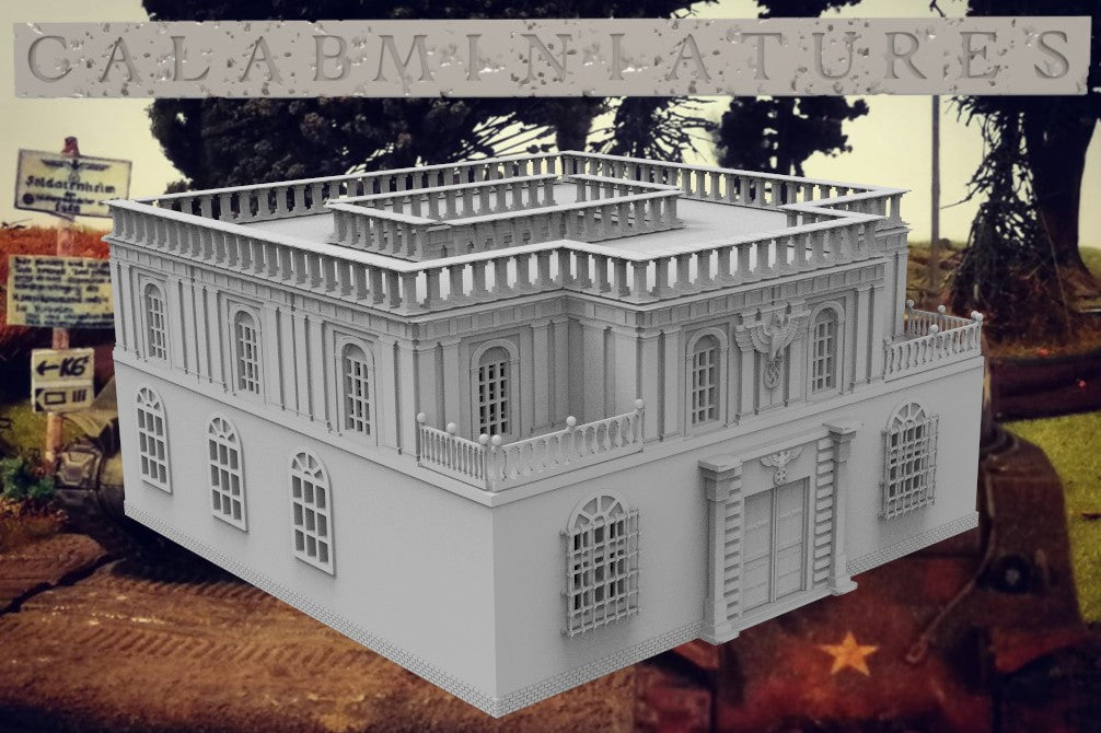 WW2 GERMAN COMMAND POST VILLA