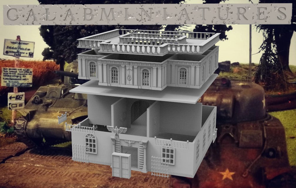 WW2 GERMAN COMMAND POST VILLA