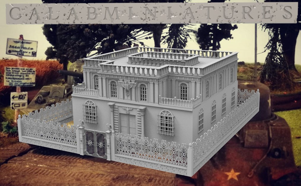 WW2 GERMAN COMMAND POST VILLA