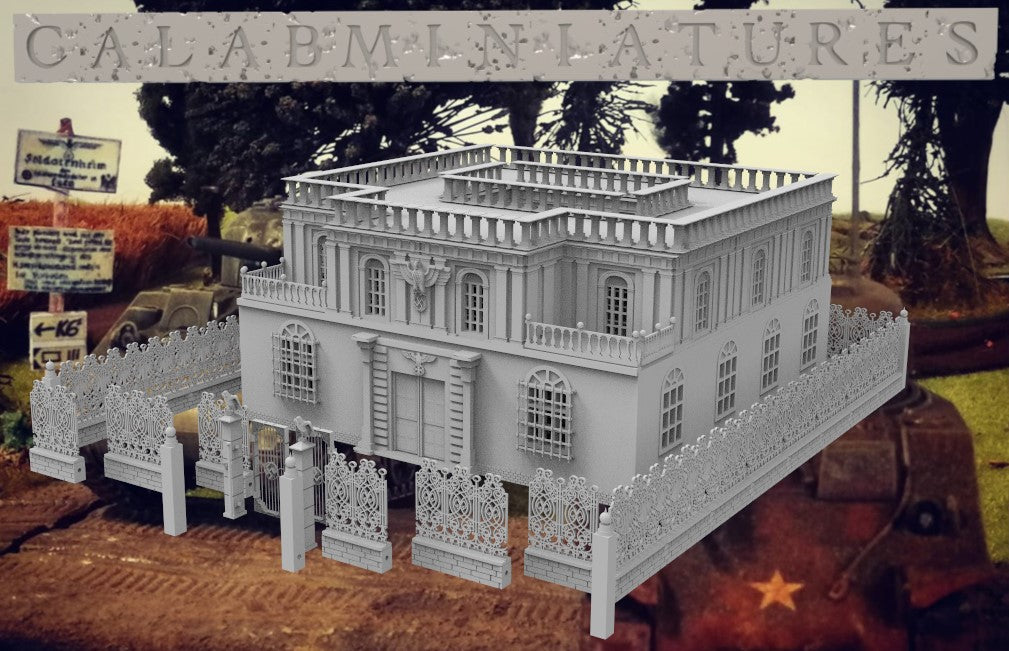 WW2 GERMAN COMMAND POST VILLA