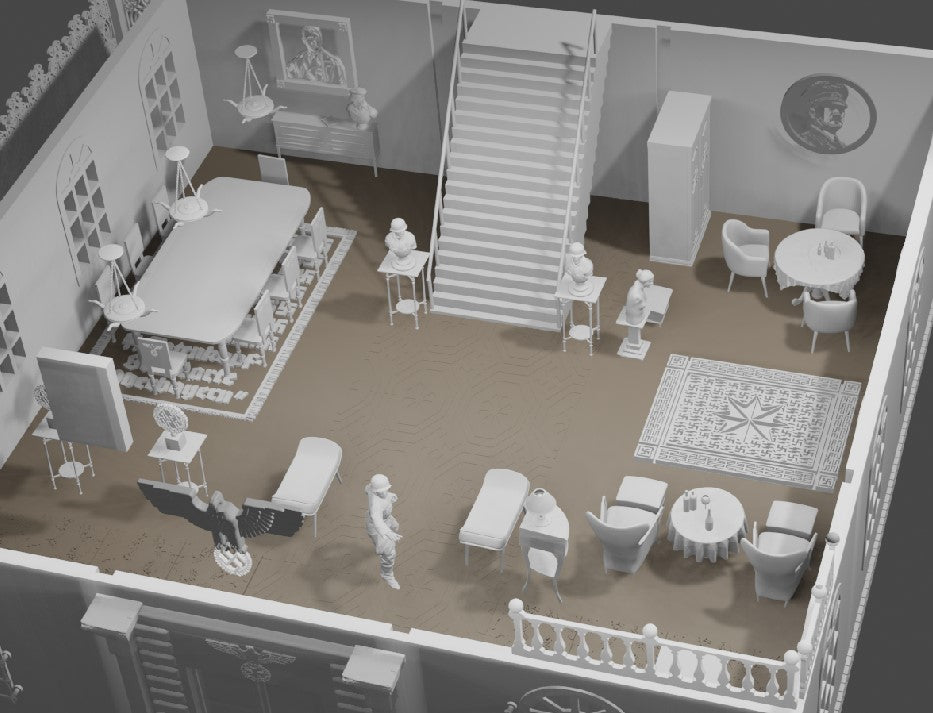 WW2 GERMAN COMMAND POST VILLA