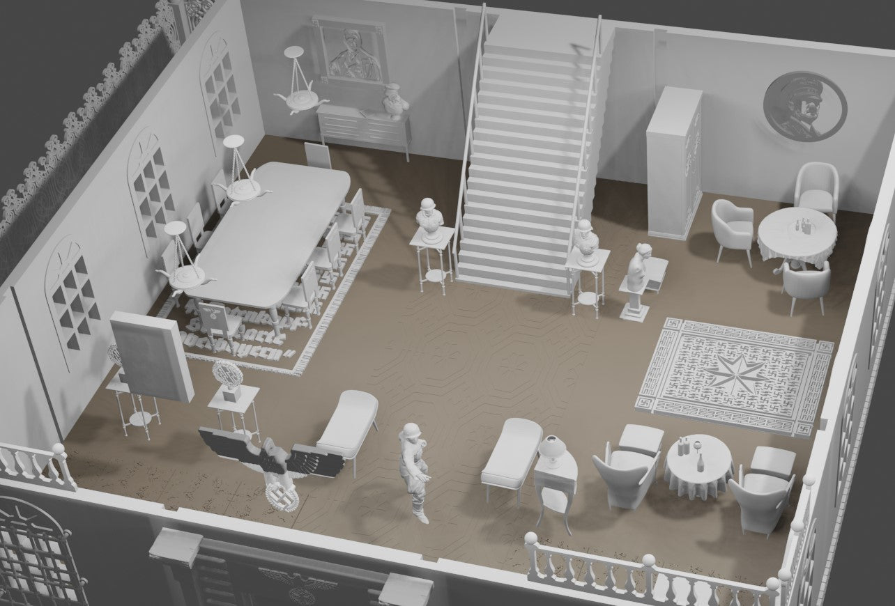 WW2 GERMAN COMMAND POST VILLA