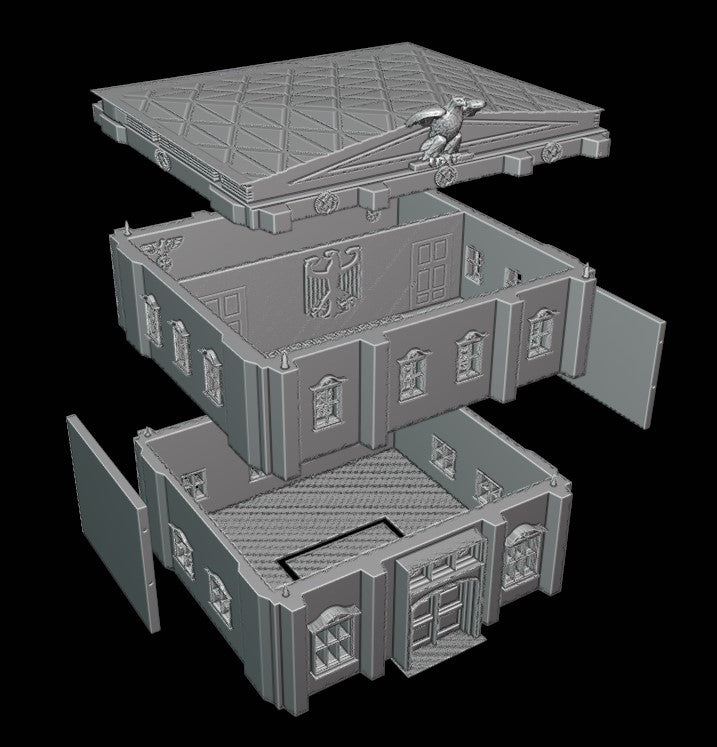 GERMAN ARMY BUILDING