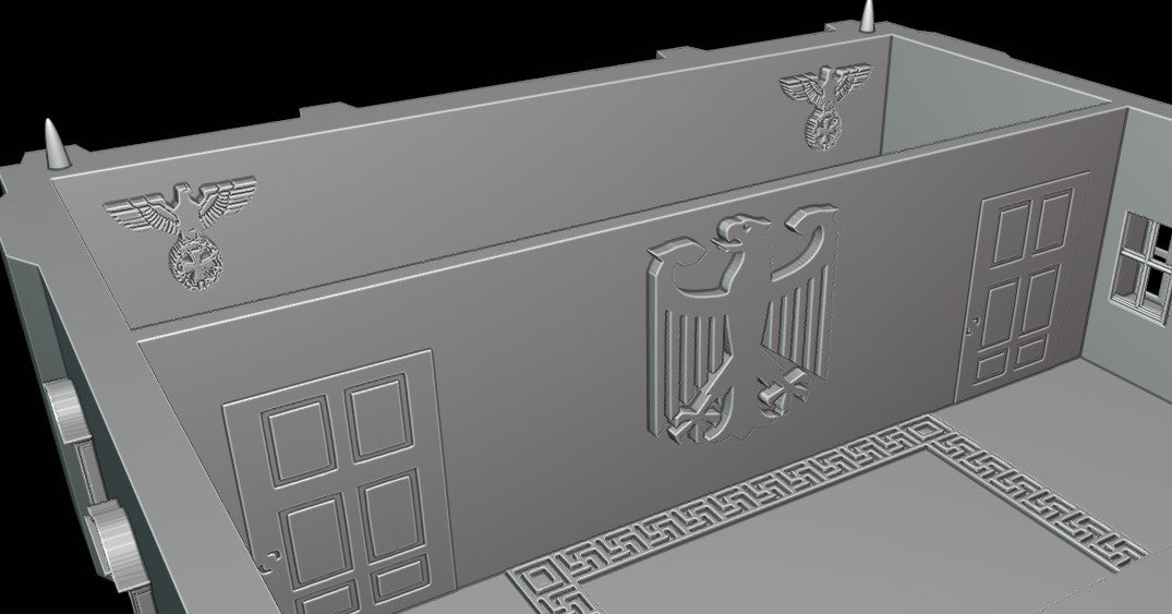 GERMAN ARMY BUILDING