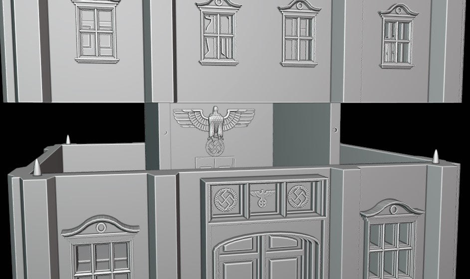 GERMAN ARMY BUILDING