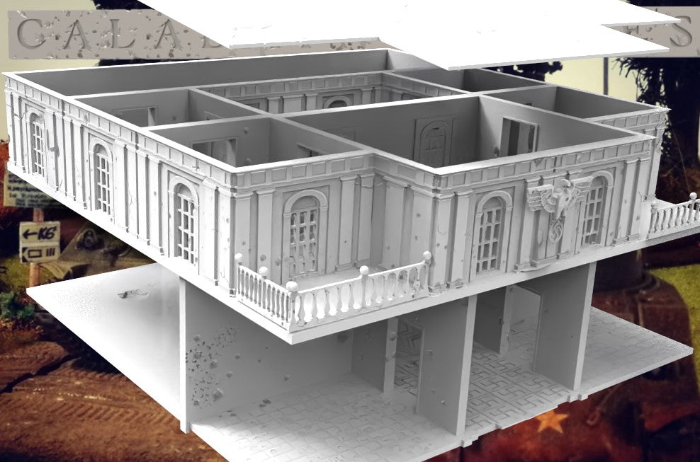 WW2 GERMAN COMMAND POST VILLA