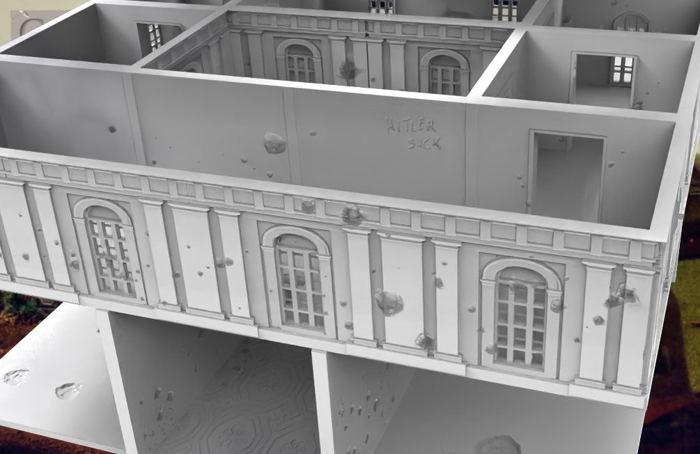 WW2 GERMAN COMMAND POST VILLA