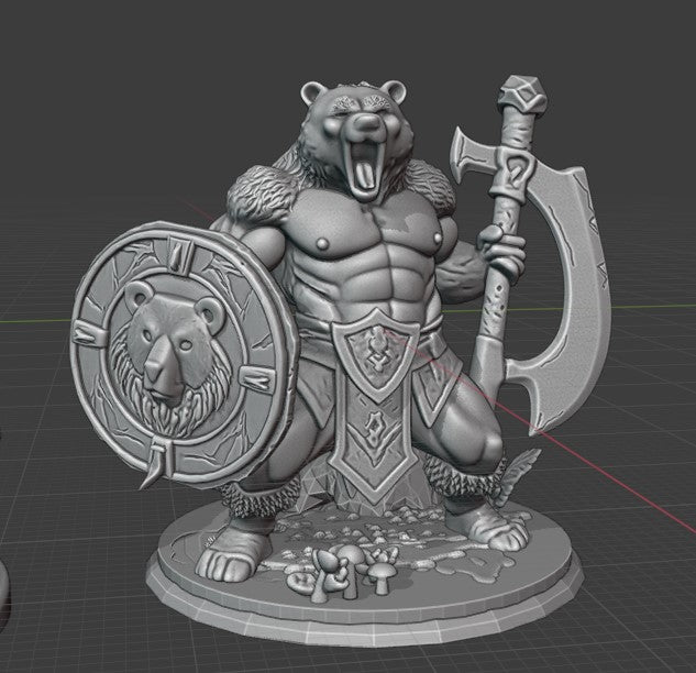 MONSTER BEAR WARRIOR