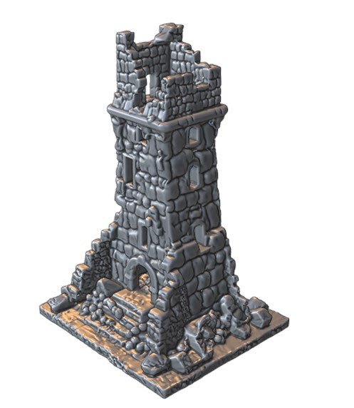 MEDIEVAL RUINED TOWER