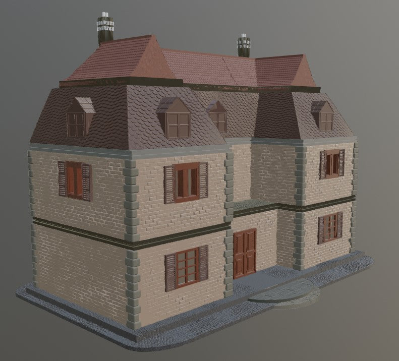 28mm Big Normandy villa