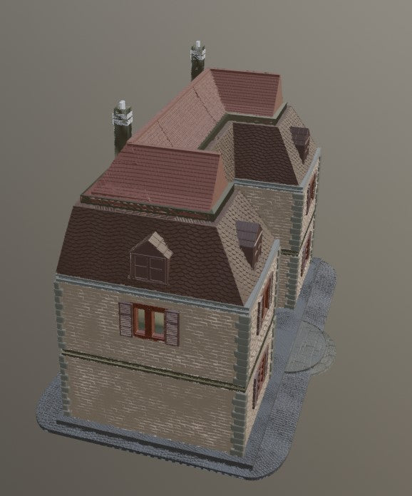 28mm Big Normandy villa