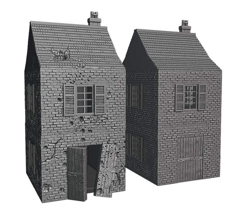28mm small Normandy house