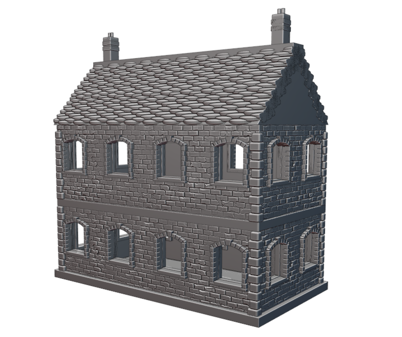 28MM typical Normandy house