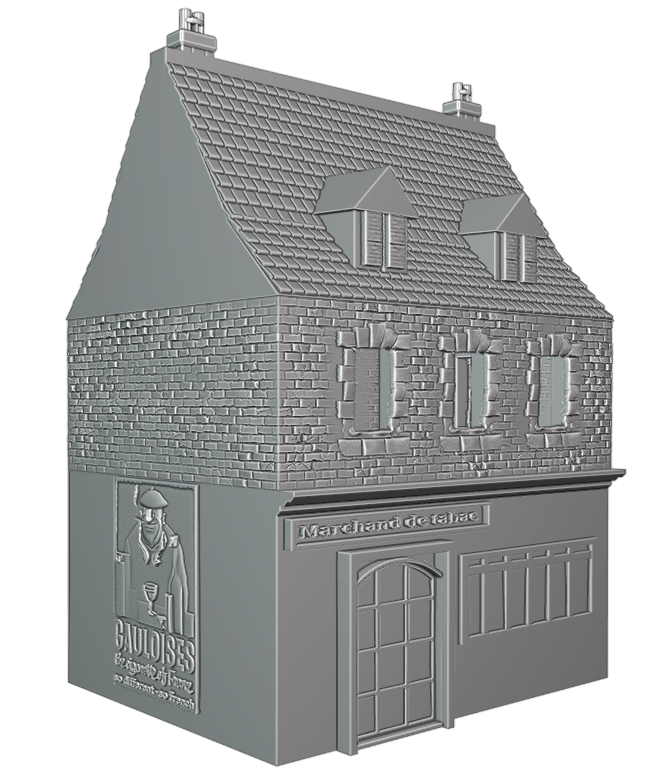 Normandy build Tabac house