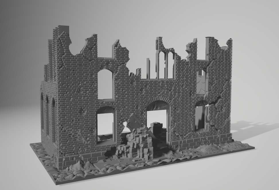 28mm destroyed build