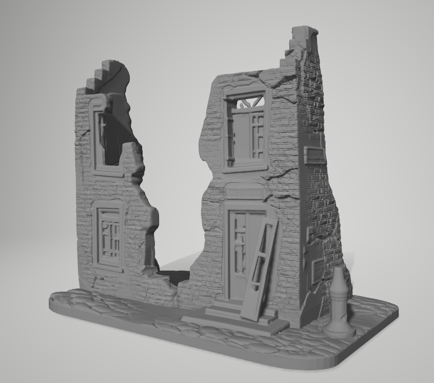 Small wall ruin 2