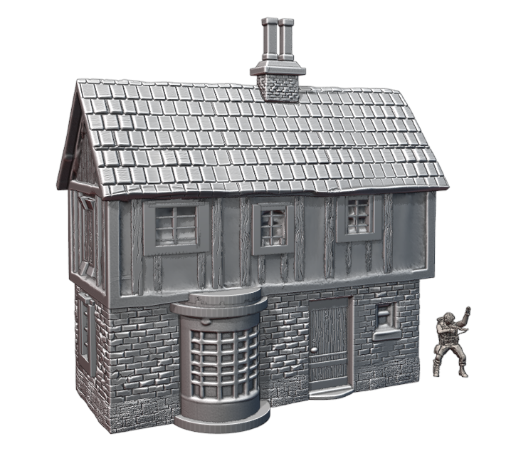 Country cottage house