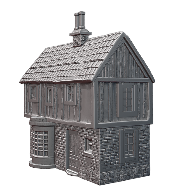 Country cottage house