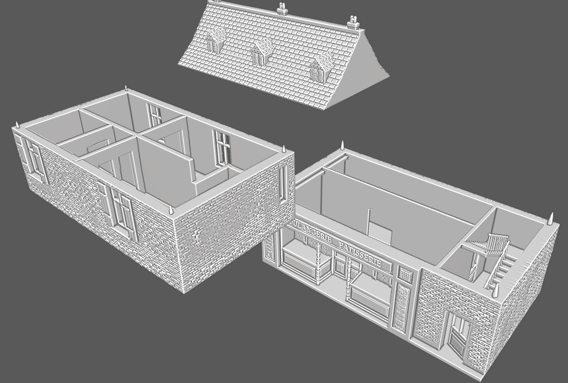 28mm Normandy boulangerie