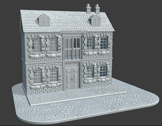 Normandy bricked house