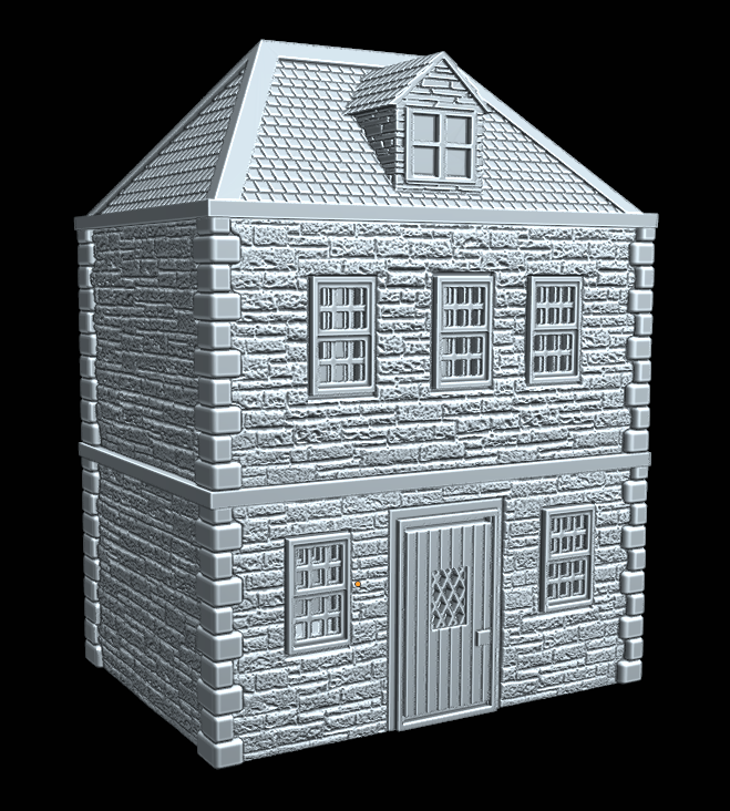 Two floors Normandy house