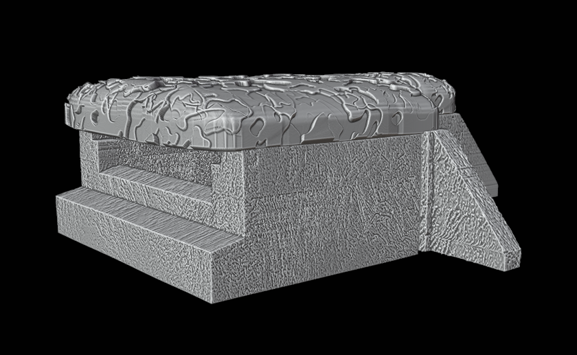 28mm Normandy German bunker