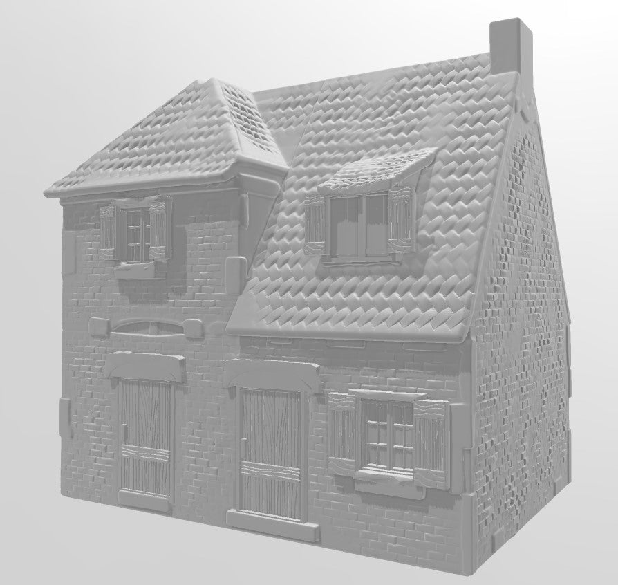 Normand small village house