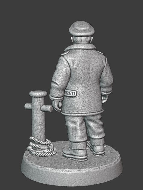 28mm Boat commander two versions