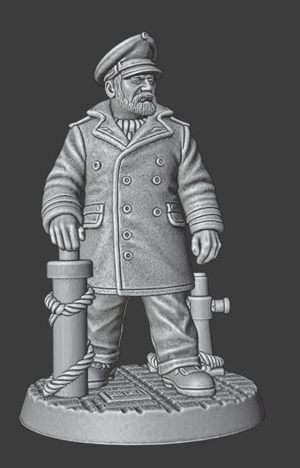 28mm Boat commander