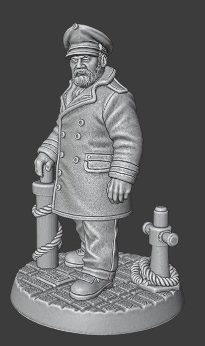 28mm Boat commander