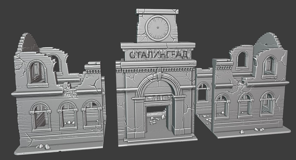28mm STALINGRAD STATION