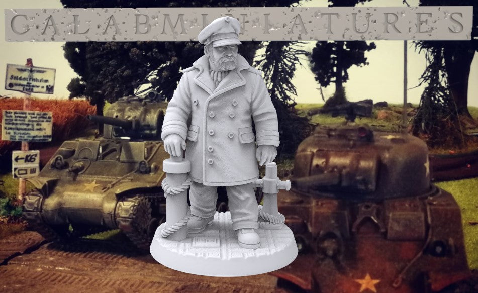 28mm Boat commander