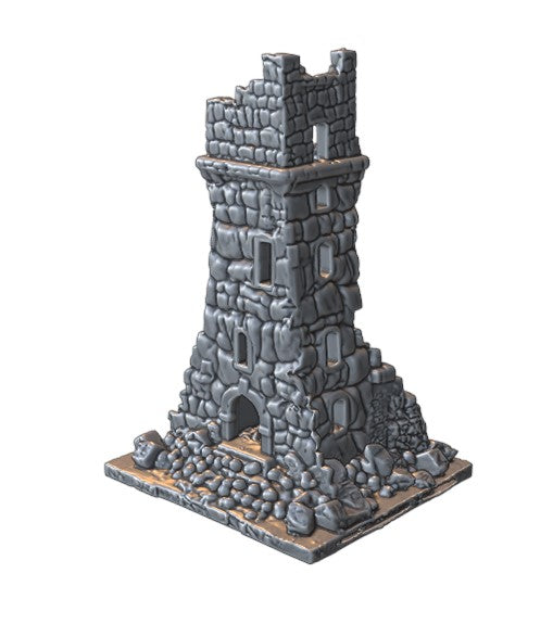 MEDIEVAL RUINED TOWER