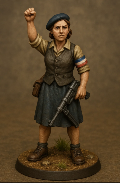 FRENCH RESISTANCE WOMAN