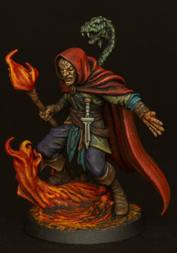 REPTILIAN MAGE WITH DRAKE